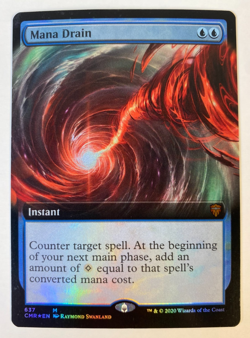 1x Mana Drain - Foil ~ Extended Art NM-Mint, English Commander Legends MTG Magic - Image 1