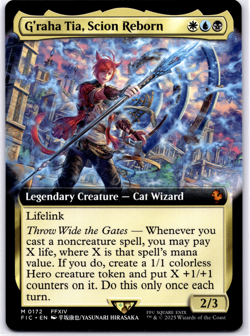G'raha Tia, Scion Reborn Extended Art NM MTG - Image 1