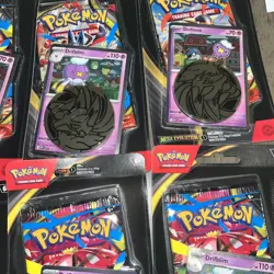 Pokemon TCG Mega Evolution Checklane Booster Pack Promo Blister Bundle - 8 Packs - Image 3