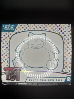 Pokemon TCG 151 Elite Trainer Box ETB Scarlet & Violet Factory Sealed New - Image 1