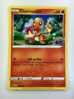 Charmander Pokemon GO | SWSH232 Cosmos | Black Star Promo Gem Mint 💎 - Image 1