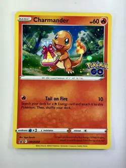 Charmander Pokemon GO | SWSH232 Cosmos | Black Star Promo Gem Mint 💎 - Image 3