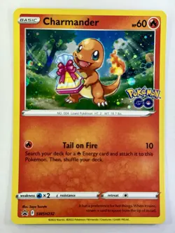 Charmander Pokemon GO | SWSH232 Cosmos | Black Star Promo Gem Mint 💎 - Image 5
