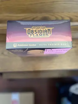 Pokemon TCG Obsidian Flames Pokemon Center Exclusive Elite Trainer Box Sealed - Image 2