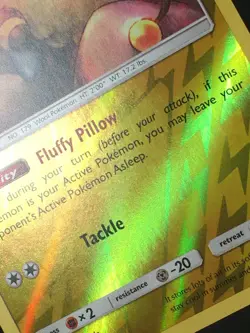 Pokemon TCG Mareep Sleeping 75/214 SM Lost Thunder Common Reverse Holo NM - Image 2