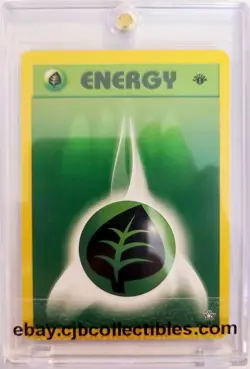 Pokemon GRASS ENERGY 108/111 1st Edition Neo Genesis - Near Mint 🍒 - Image 1