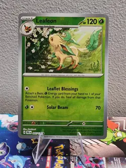 6 Pokemon Prismatic Evolutions Pokeball Reverse Holo Eeveelutions NM - Image 2