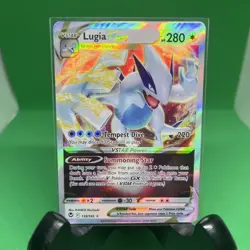 Lugia VSTAR 139/195 Ultra Rare Silver Tempest Pokemon TCG - Image 1