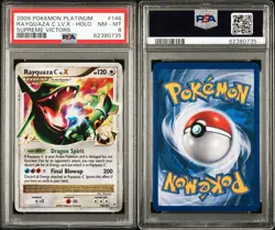 Rayquaza C LV X. Holo 146/147 - 2009 Pokemon DPPT Supreme Victors PSA 8 - Image 3