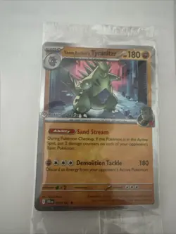 Pokemon Center Exclusive Team Rocket’s Tyranitar 96/182 Promo - Image 1