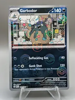 Pokemon TCG Garbodor (Master Ball Pattern) 060/086 Sv: White Flare Holo NM - Image 1