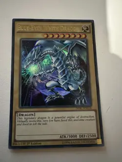 Yu-Gi-Oh! TCG Blue Eyes White Dragon DPBC-EN016 1st Edition - Image 1
