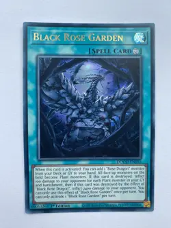 DOOD-EN055 - Black Rose Garden Ultra Rare YuGiOh - Image 1