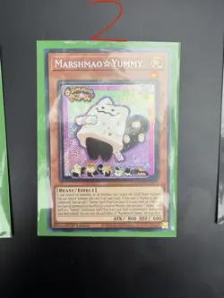 Set Of 3 Yu-Gi-Oh! TCG Marshmao Yummy 1st Edition DOOD-EN024 - Image 3