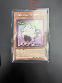 Set Of 3 Yu-Gi-Oh! TCG Marshmao Yummy 1st Edition DOOD-EN024 - Image 4