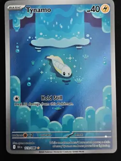 Tynamo 113/086 Illustration Rare Black Bolt Pokemon Card TCG NM/Mint - Image 1