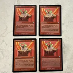 Magic the Gathering MTG War Cadence Play Set Of 4 Cards - Image 1