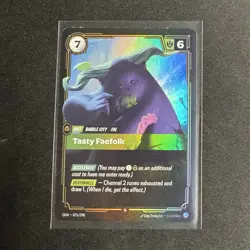 Riftbound Tasty Faefolk Foil card OGN 075/298 League of legends - Image 1
