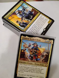 Admiral Beckett Brass Pirates Custom Budget Commander Deck 100 Cards - Image 1