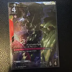 Kshatriya GD01-044 LR+ Alt Art GUNDAM TCG CARD GAME ENGLISH NEWTYPE RISING - Image 1