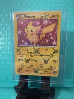 Pokemon Pikachu TCG Holo Card RC7/RC25 Legendary Treasures Radiant Collection - Image 1