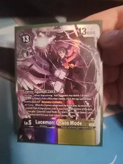 Lucemon: Chaos Mode EX6-054 (SR) Digimon Card Game English NM - Image 1