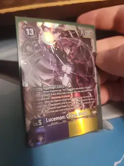 Lucemon: Chaos Mode EX6-054 (SR) Digimon Card Game English NM - Image 2