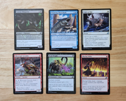Magic The Gathering "Ikoria: Lair of Behemoths" (IKO) 6 Card Lot, NM - Image 1