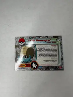 MINT Pokemon Topps Chrome #138 Omanyte Silver Foil Card - Image 2