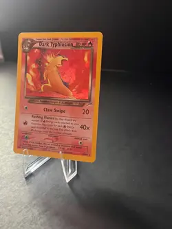 Dark Typhlosion 10/105 Neo Destiny Holo - Vintage - LP - Pokemon Card - Image 2