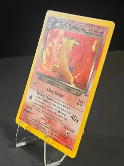 Dark Typhlosion 10/105 Neo Destiny Holo - Vintage - LP - Pokemon Card - Image 5