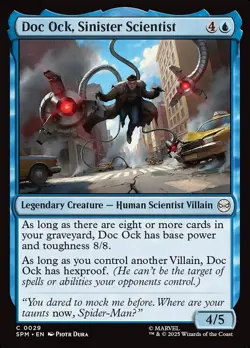 MTG Spider-Man Commander Deck - 100 CARDS - Doc Ock, Sinister Scientist - Image 1