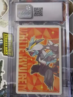 Corsola 6 of Hearts White Kyurem Deck Poker Playing Card Pokemon CGC 10 - Image 2