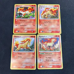 Rapidash 28/99 47/99 Ponyta 72/99 46/99 Platinum Arceus Pokemon Card Non-Holo 4 - Image 1