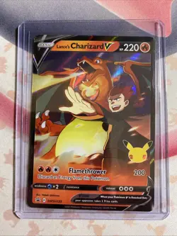 Lance's Charizard V SWSH133 SWSH: Sword & Shield Promo Cards Holo LP - Image 5