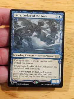 Emry, Lurker of the Loch MotM: Multiverse Legends Rare Magic MTG WOTC M9163 - Image 3