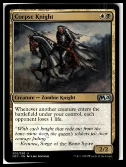 Core Set 2020 #206 Corpse Knight - Image 2