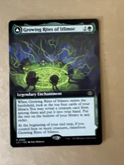 MTG Growing Rites of Itlimoc LCI 0380 R Regular NM Extended Art - Image 3