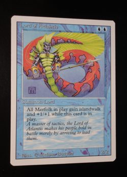 Lord of Atlantis Revised Edition NM Near Mint MTG Magic the Gathering - Image 1
