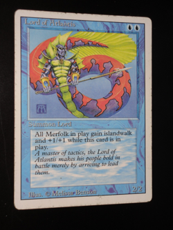 Lord of Atlantis Revised Edition LP Lightly Played MTG Magic the Gathering - Image 1