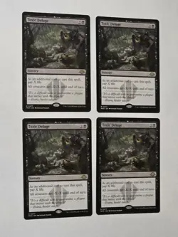 4x Toxic Deluge - Modern Horizons 3 - MH3 - Near Mint - MTG - Image 1