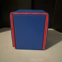Ultra Pro Blue Dragon Deck Box with Red Emblem - Image 2