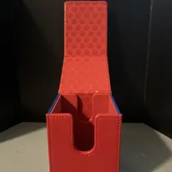 Ultra Pro Blue Dragon Deck Box with Red Emblem - Image 4