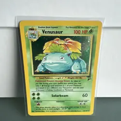 Pokemon TCG Venusaur 18/130 Base Set 2 Holo WOTC Vintage English - Image 4