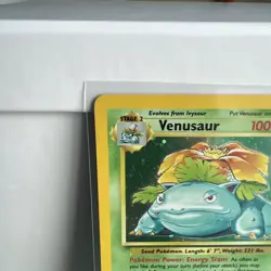 Pokemon TCG Venusaur 18/130 Base Set 2 Holo WOTC Vintage English - Image 5