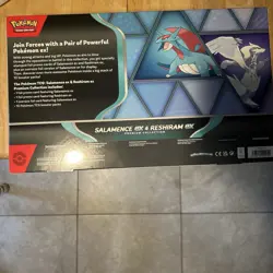 Pokemon TCG Salamence ex & Reshiram ex Premium Collection Box Shipping Oct 10 - Image 4