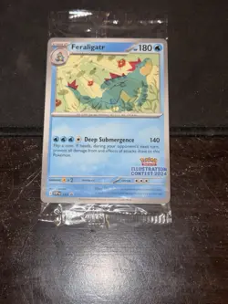 2024 Pokemon Illustration Contest Sealed Promo Pack TCG Sealed - Image 1