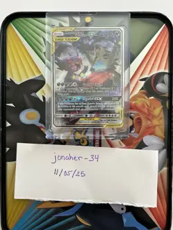 Pokemon TCG Ultra Rare Illustration Art Mega Sableye And Tyranitar GX 226/236 NM - Image 1