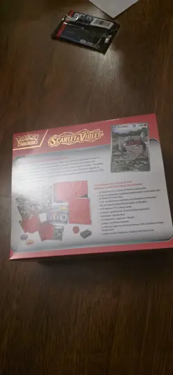 Pokemon Center ETB Elite Trainer Box Scarlet and Violet Koraidon Factory Sealed - Image 4