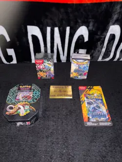Pokemon TCG Paldean Fates Booster Bundle Box Sealed + Silver temptest BB + lot - Image 1